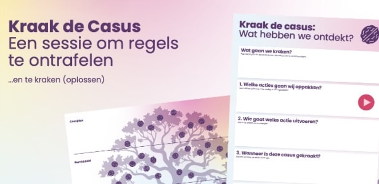 Preview van het kennisproduct 'Kraak de Casus'