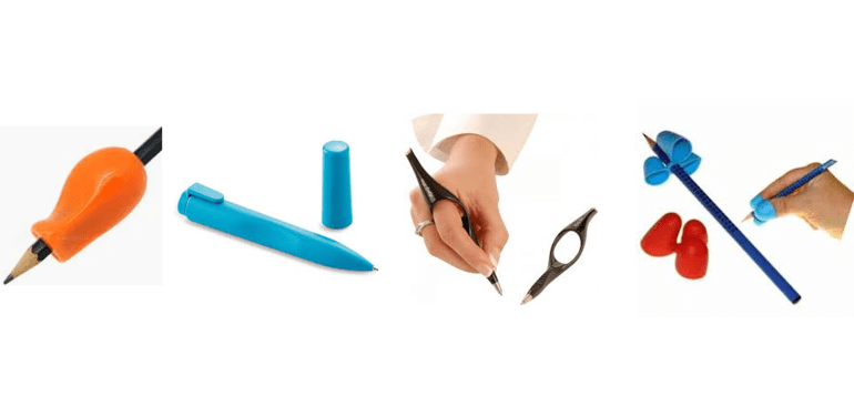 Penverdikker, reumapen, ringpen, writing claw.