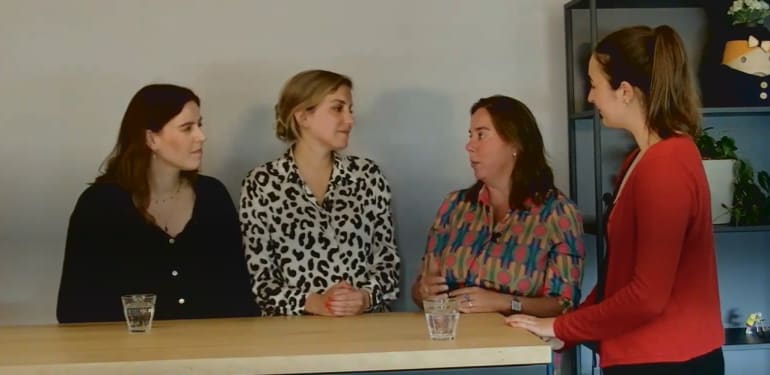 Te zien zijn de sprekers van het NGN-webinar: Nazorg op de geheugenpoli