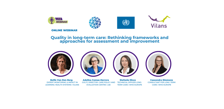 Invitation for webinar Driving Quality Improvement in Long-Term Care.