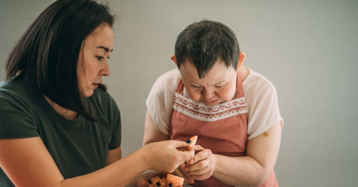 Brochure syndroom van Down en ouderdom